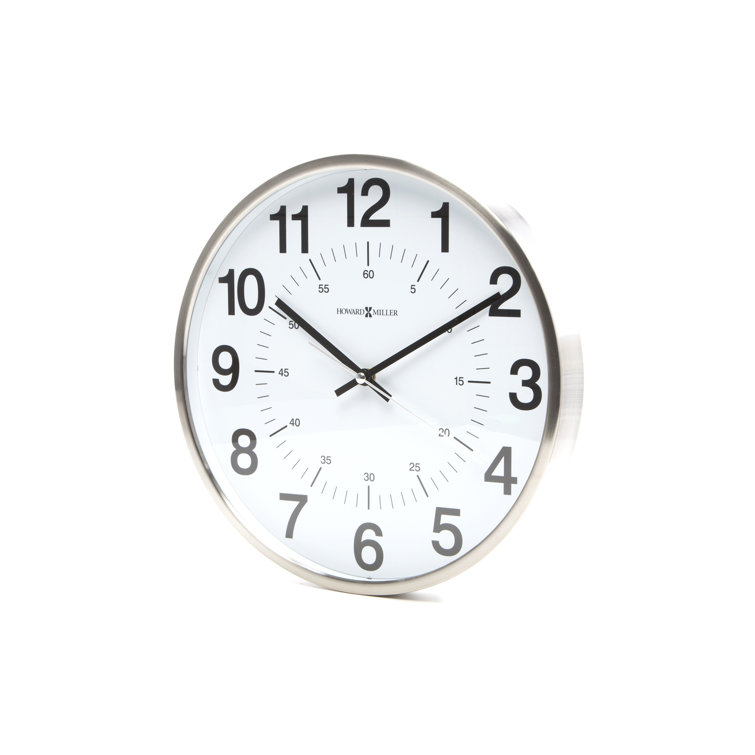 Howard Miller Easton Metal Wall Clock & Reviews Wayfair